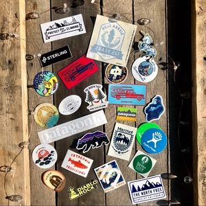 Exclusive outdoor stickers!!